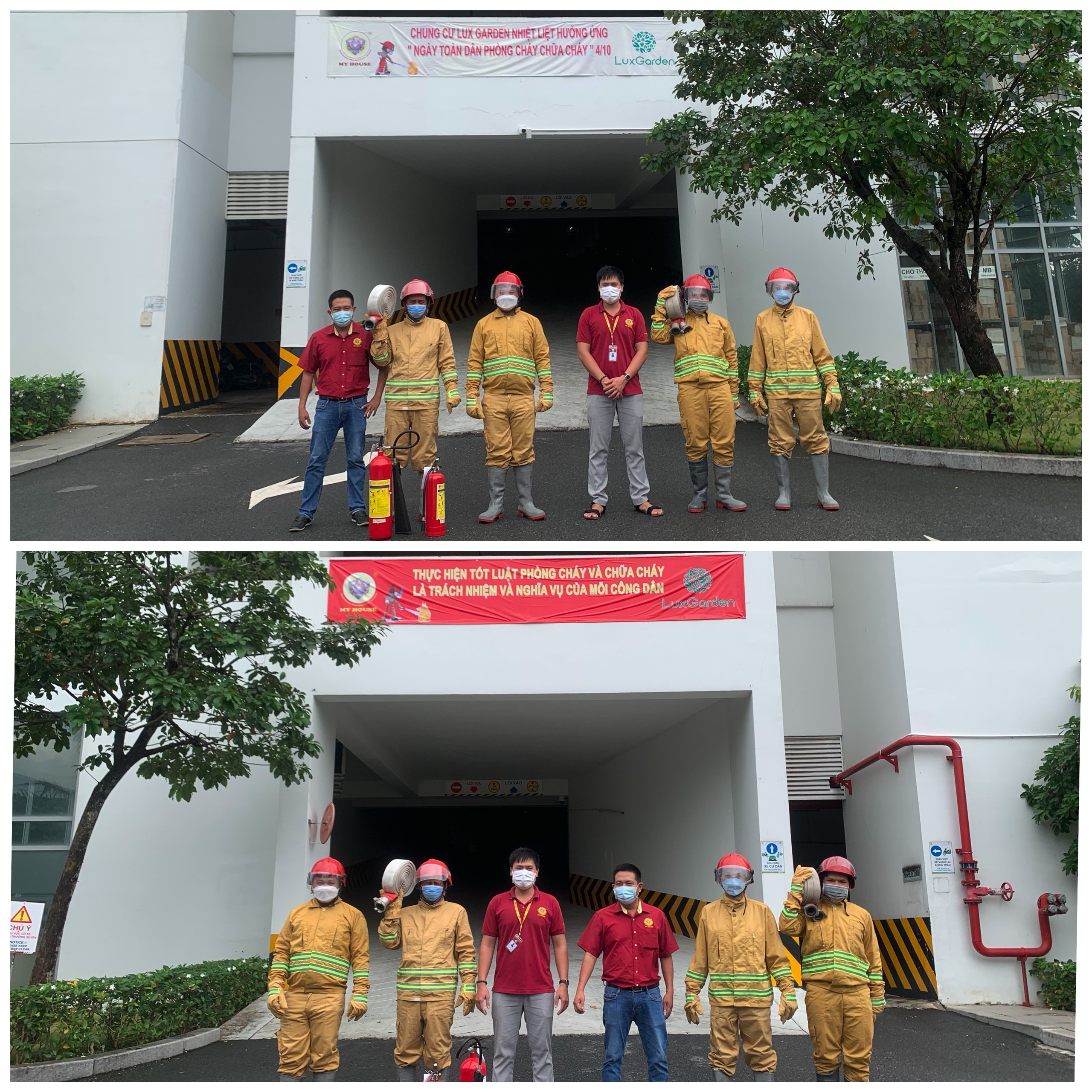 MY HOUSE HƯỞNG ỨNG NGÀY TOÀN DÂN THAM GIA PHÒNG CHÁY CHỮA CHÁY
