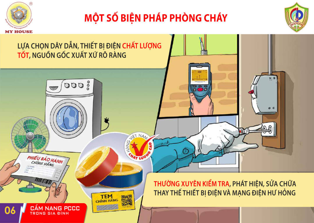 Cam nang pccc trong gia dinh