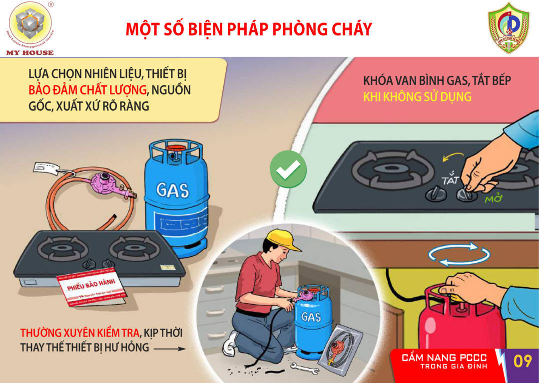 Cam nang pccc trong gia dinh