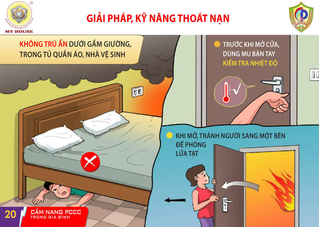 Cam nang pccc trong gia dinh