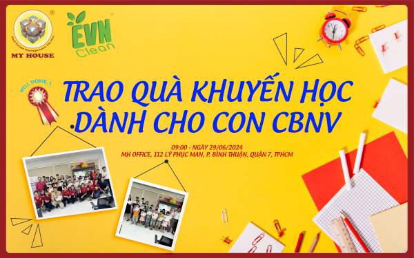 LỄ TRAO QUÀ KHUYẾN HỌC DÀNH CHO CON CBNV