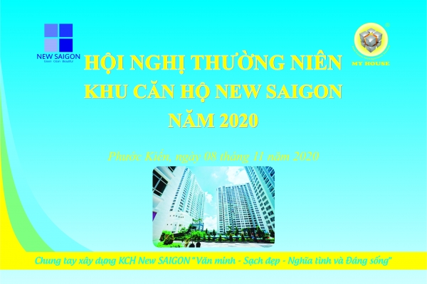 HỘI NGHỊ NHÀ CHUNG CƯ KHU CĂN HỘ NEW SAIGON