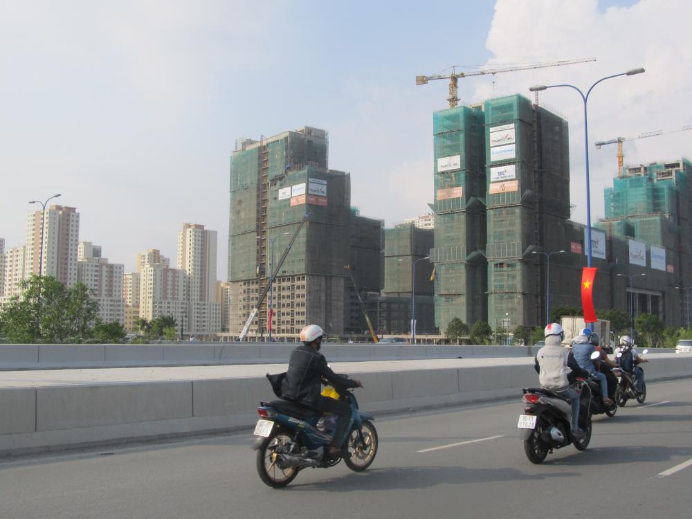 Thị trường bất động sản có dấu hiệu chững lại.