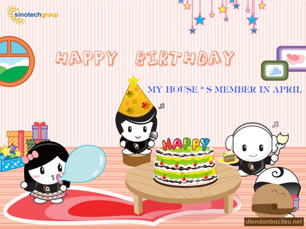MY HOUSE MỪNG SINH NHẬT NHÂN VIÊN THÁNG 4