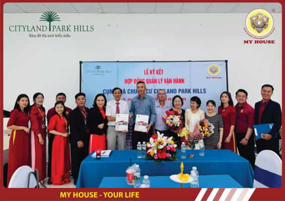 MY HOUSE CHÍNH THỨC TIẾP NHẬN QUẢN LÝ VẬN HÀNH CỤM NHÀ CHUNG CƯ CITYLAND PARK HILLS