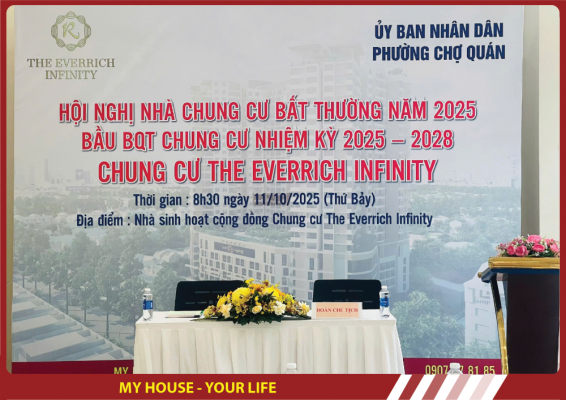 HỘI NGHỊ NHÀ CHUNG CƯ BẤT THƯỜNG NĂM 2025 – CHUNG CƯ THE EVERRICH INFINITY