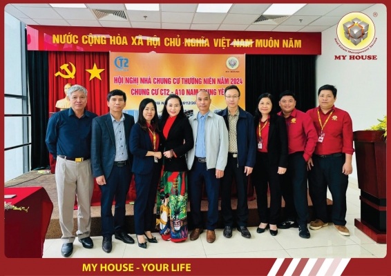 MY HOUSE HỘI NGHỊ NHÀ CHUNG CƯ THƯỜNG NIÊN CT2 A10 NAM TRUNG YÊN VÀ LUXCITY