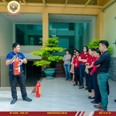 MY HOUSE TẬP HUẤN PHÒNG CHÁY CHỮA CHÁY