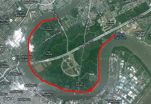 Lý do để Thủ Thiêm là trung tâm mới của TP HCM