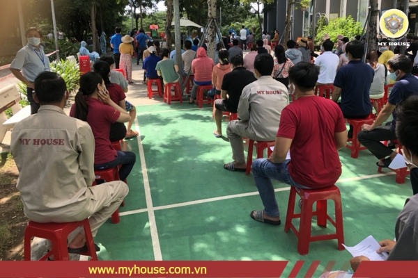 MY HOUSE: TOÀN BỘ NHÂN VIÊN PHẢI ĐƯỢC LẤY MẪU XÉT NGHIỆM COVID 19