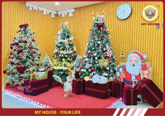 Giáng Sinh Ấm Áp Tại My House: Không Gian Được Thắp Sáng Từ Sự Tận Tâm