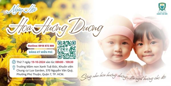 MY HOUSE NGÀY HỘI HOA HƯỚNG DƯƠNG