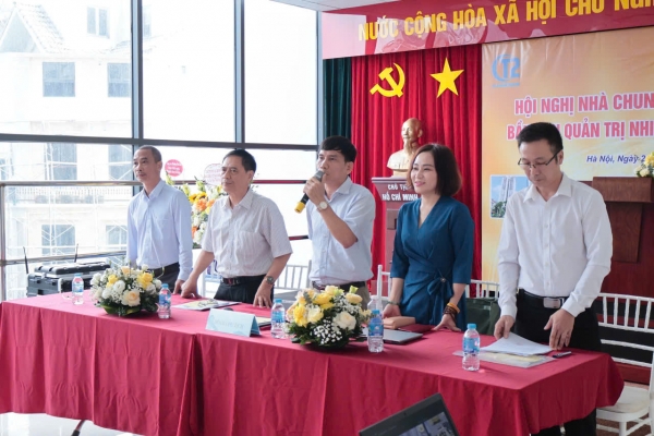 HỘI NGHỊ NHÀ CHUNG CƯ CT2 A10 NAM TRUNG YÊN – THÀNH CÔNG TỐT ĐẸP